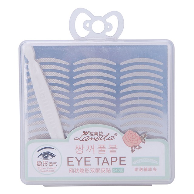 Lameila eyelid stickers mesh double side eyelid tape A197