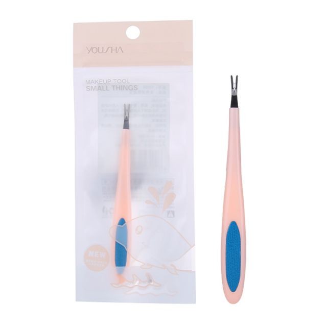 Yousha Nail Pusher Gel Nail Polish Remover Tools Stainless Steel Mini small Nail Cuticle Pusher YZ024