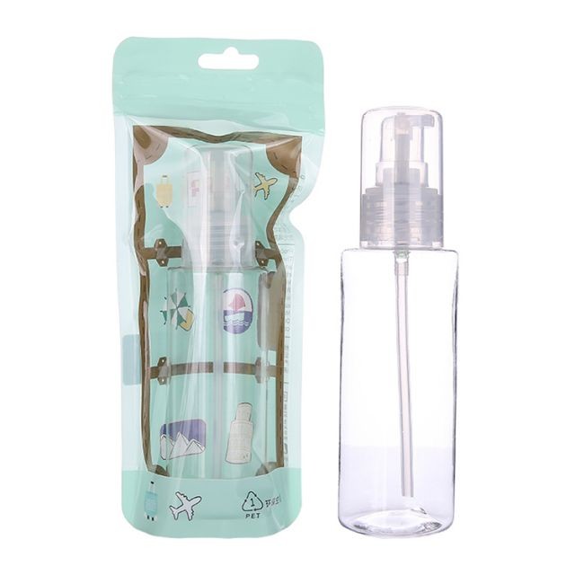 Lameila 100ml PET Lotion Pump Bottle Makeup Cosmetic Capacity Bottles Eco Friendly Airless Cream Press Travel Bottles LM718