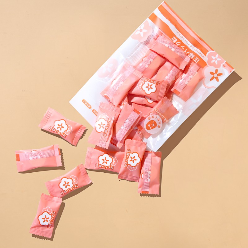 Candy compressed mask soft and comfortable compressed mask facial DIY paper mask 20sheet in pack D0851 Candy compressed mask soft and comfortable compressed mask facial DIY paper mask 20sheet in pack D0851