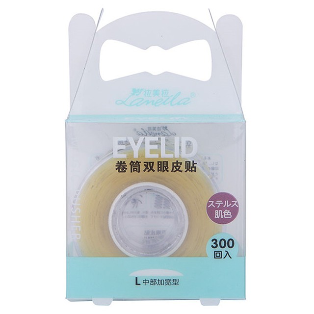Lameila roll mounted eyelid tape 300pairs makeup wonderful double sided adhesive eyelid tape for fashion girls A166 Lameila roll mounted eyelid tape 300pairs makeup wonderful double sided adhesive eyelid tape for fashion girls A166