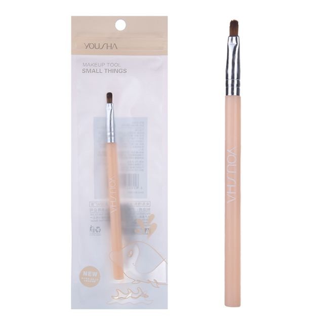 Yousha Multifunctional Cosmetic Brush Eye Shadow Vendor Custom Logo Single Makeup Brush With Packaging Bag YC009