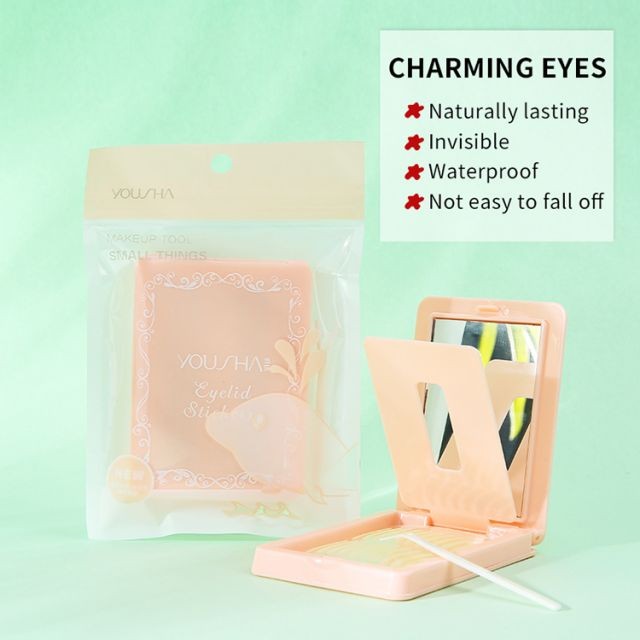 Yousha wholesale custom packaging eyelid sticker 150pairs waterproof invisible double sided eyelid tape YS005 Yousha wholesale custom packaging eyelid sticker 150pairs waterproof invisible double sided eyelid tape YS005