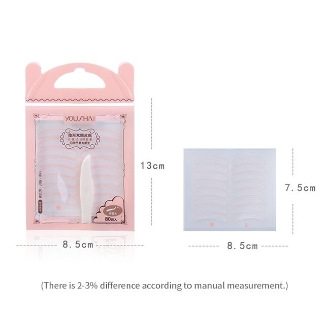 Lameila beauty tools eyelid contour eye tape 80pairs fashion girls natural double eyelid tape YS014 Lameila beauty tools eyelid contour eye tape 80pairs fashion girls natural double eyelid tape YS014