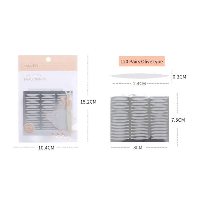 Lameila black slim eyeliner tape waterproof eyeliner stickers YS063 Lameila black slim eyeliner tape waterproof eyeliner stickers YS063