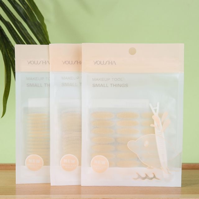 Yousha 96 Pairs Cosmetic Eye Tool Natural Color Lace Invisible Long-Lasting Double Eyelid Stickers Eyelid Fiber Tape YS064 Yousha 96 Pairs Cosmetic Eye Tool Natural Color Lace Invisible Long-Lasting Double Eyelid Stickers Eyelid Fiber Tape YS064