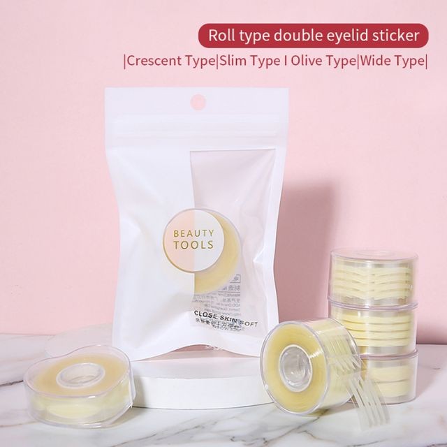 Lameila Single-sided Olive Partial PE 150/300pcs Roll Natural Invisible Waterproof Self Adhesive Double Eyelid Tape A1035/A1036/A1037/A1038/A1039 Lameila Single-sided Olive Partial PE 150/300pcs Roll Natural Invisible Waterproof Self Adhesive Double Eyelid Tape A1035/A1036/A1037/A1038/A1039