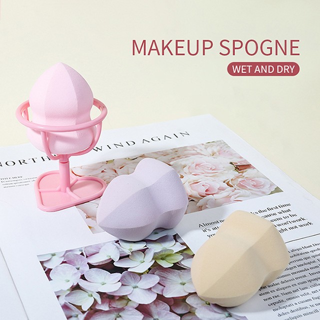 Lameila High quality plastic makeup sponge holder eco friendly beauty makeup sponge holder MDL050