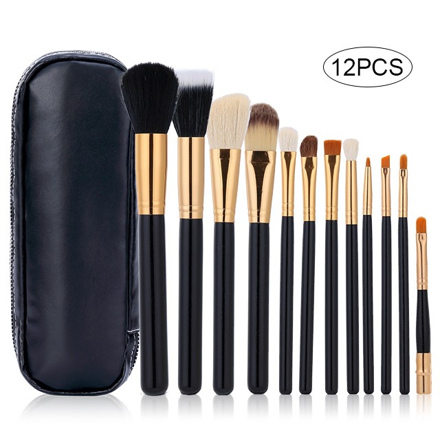 Maizhuang Travel Buy 13pcs Professional Makeup Brush Kit Custom Private Label Soft Nylon Makeup Brushes Set Factory Z354