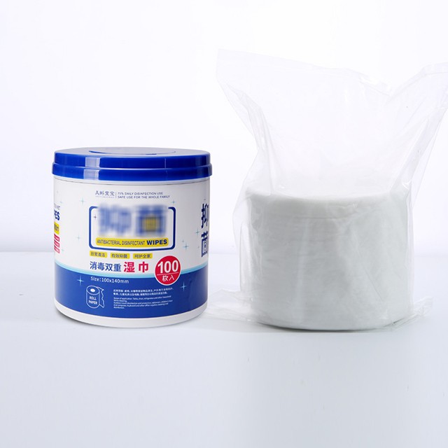 100pcs antiseptic disinfectant cleaning 75%alcohol hand wet wipes MF067