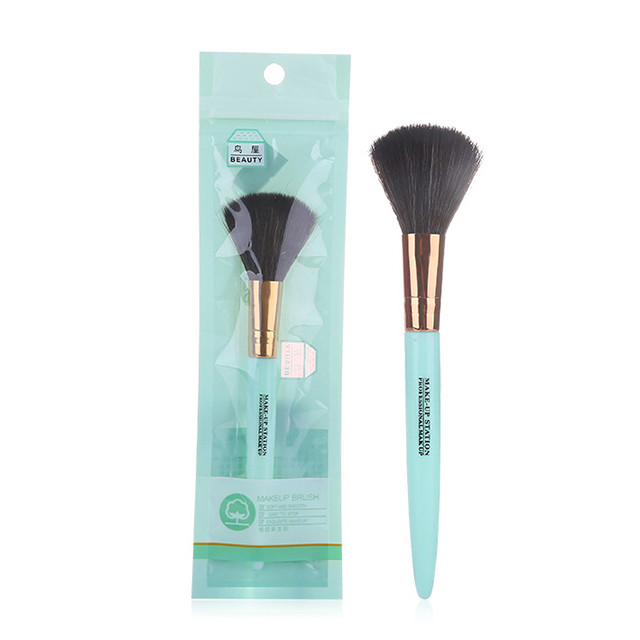 Professional Individual Cosmetics Nylon Makeup Brushes Private Label Foundation Single Make Up Blusher Brush N714