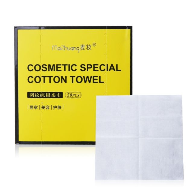 disposable face towel 100% cotton wholesale facial cleansing towel organic cotton towel Z059