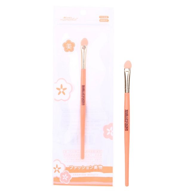 Lameila custom logo private label Professional eye shadow brush set pink plastic handle pink eyeshadow brush B0477