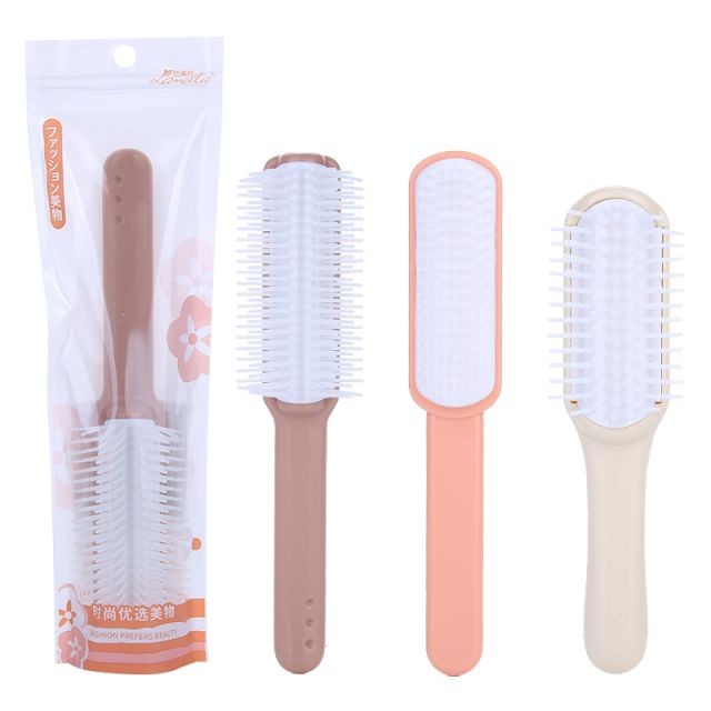 Lameila OEM Airbag Comb Wholesale Plastic Hair Scalp Massage Comb Beauty Salon Detangle Hair Brush For Curly Hair Brush C312-314