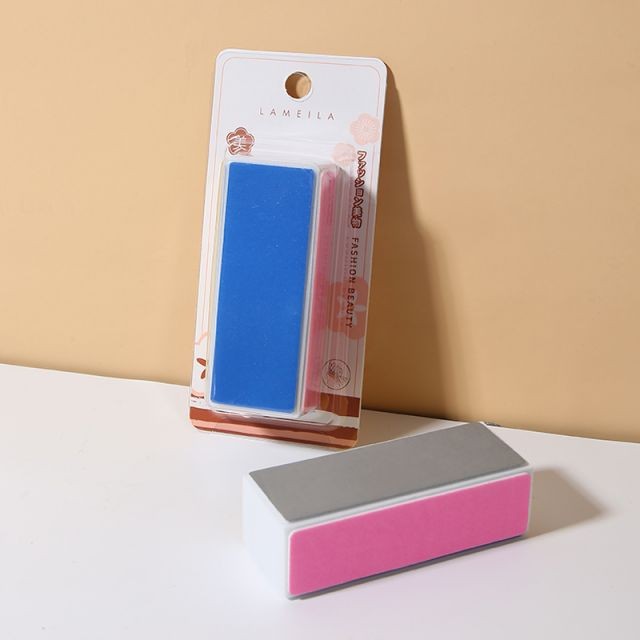 Lameila Nail File Custom Logo 4 Size Polishing Side Pumice Foot File Stone Nail Beauty Salon Foot File Callus Remover 9017