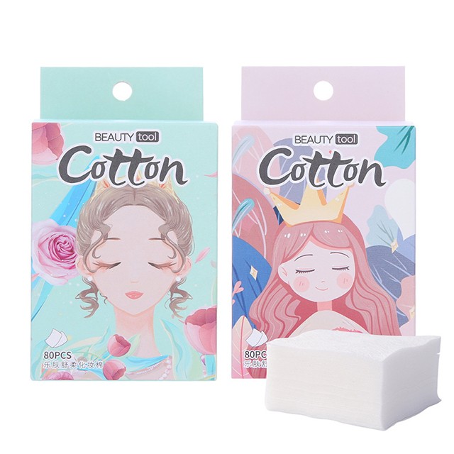 LMLTOP Wholesale Portable Female Skin Cosmetic Makeup Tool Nail Makeup Remover Cotton 80pcs Boxed Square Cotton Pad sy1011 LMLTOP Wholesale Portable Female Skin Cosmetic Makeup Tool Nail Makeup Remover Cotton 80pcs Boxed Square Cotton Pad sy1011