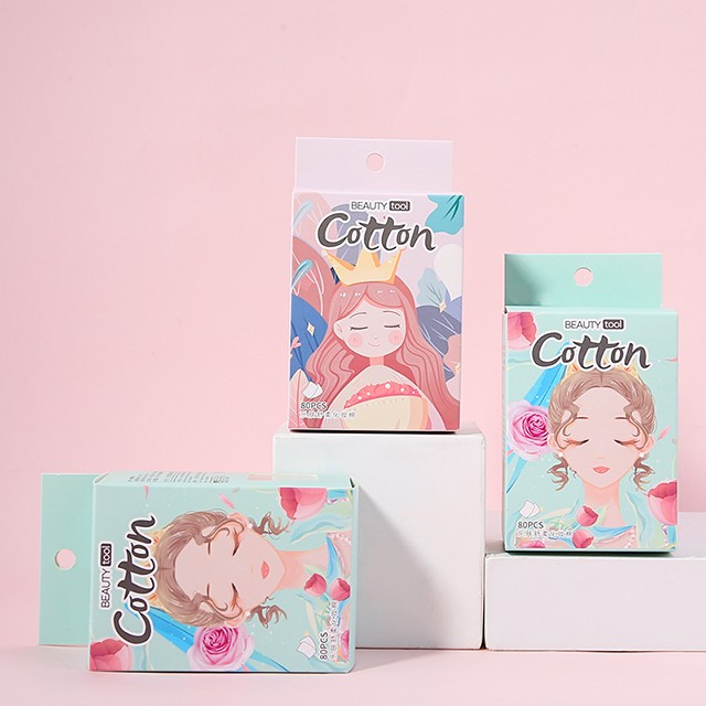 LMLTOP Wholesale Portable Female Skin Cosmetic Makeup Tool Nail Makeup Remover Cotton 80pcs Boxed Square Cotton Pad sy1011 LMLTOP Wholesale Portable Female Skin Cosmetic Makeup Tool Nail Makeup Remover Cotton 80pcs Boxed Square Cotton Pad sy1011