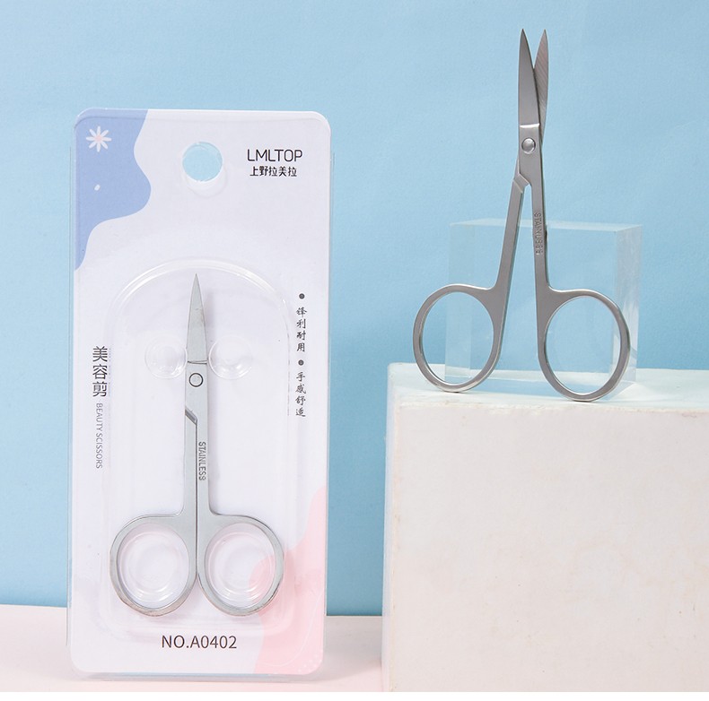 Lameila Beauty Tool Stainless Steel Beauty Scissor Eyebrow Cut Scissors Eye brow Remover Eyes Beauty Tool A0402