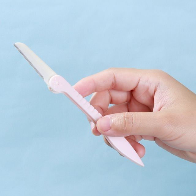 Lameila Private Label 1+1/set Eyebrow Trimmer Shaper Blade Stainless Steel Safety Folding Eyebrow Razor Kit For Women A0218 Lameila Private Label 1+1/set Eyebrow Trimmer Shaper Blade Stainless Steel Safety Folding Eyebrow Razor Kit For Women A0218