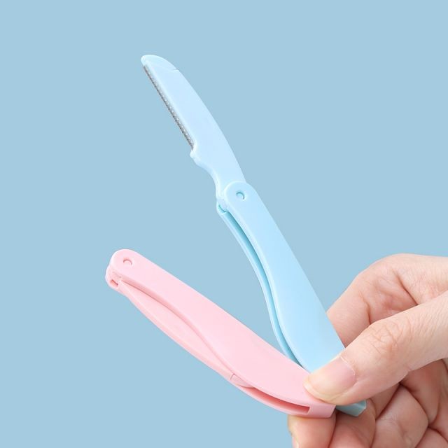 Lameila 3pcs Custom Logo Dermaplane Glo Eyebrow Razor Trimmer With Extra Blades Foldable Facial Brow Hair Remove Razor A0261 Lameila 3pcs Custom Logo Dermaplane Glo Eyebrow Razor Trimmer With Extra Blades Foldable Facial Brow Hair Remove Razor A0261