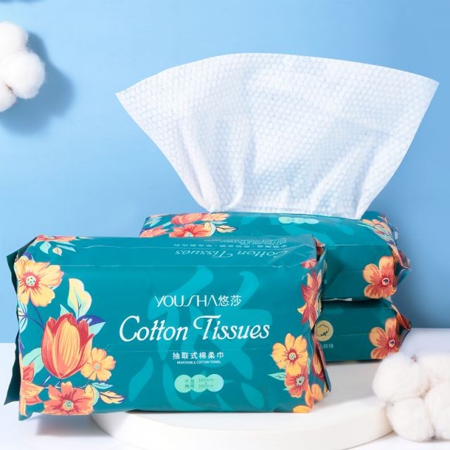 Cotton Tissues   View larger image        Share Ready to Ship In Stock Fast Dispatch LMLTOP 100pcs/bag Soft Custom Logo White Cotton Fabric Non Woven Face Towel Reusable Makeup Remover Face Wash Towel YV126