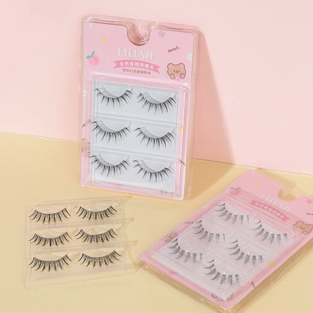 LMLTOP Factory Hot Sale 6pcs/set False Eyelash Extension Set Custom Logo 3D Mind False Eyelashes Natural Wholesale SY901