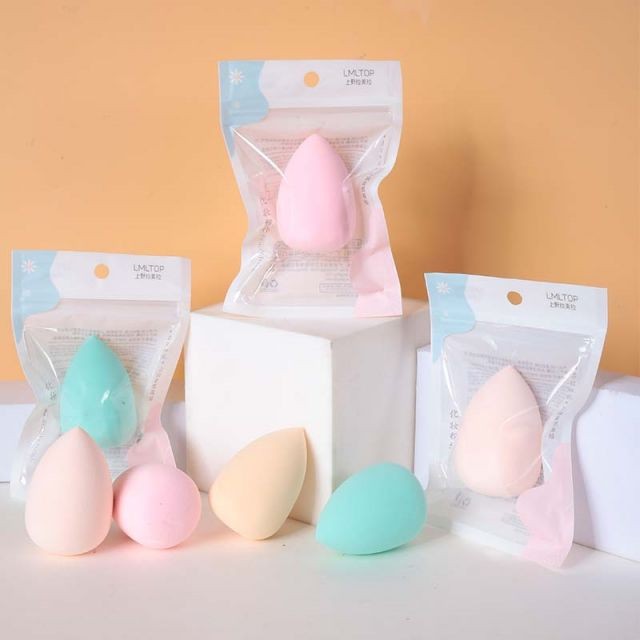 Top Sale Mulit Shape Color Christmas Makeup Sponge Latex Free Super Soft Beauty Sponge Custom Make Up Sponge Blender A79944-46-72