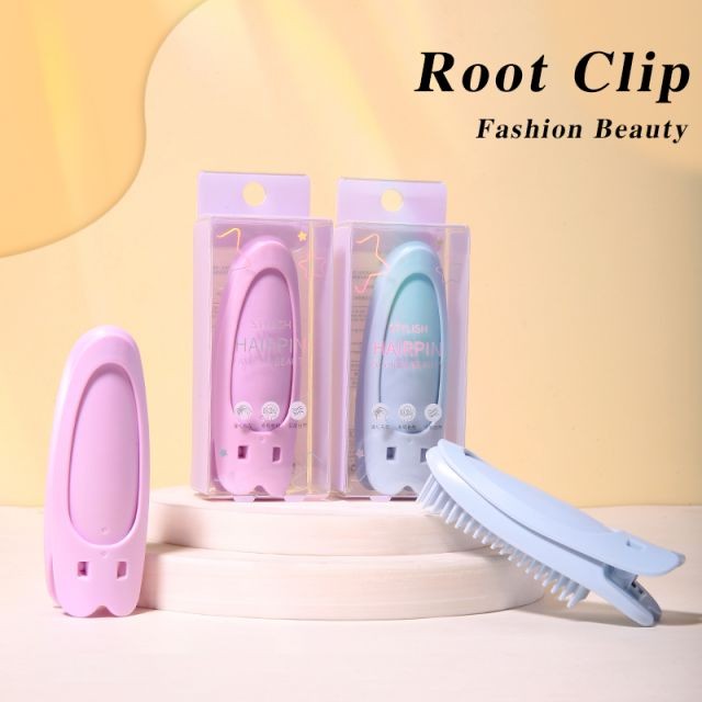 LMLTOP OEM New Product Portable Bouffant Hairpins Natural Cordlesshair Curler Root Clips Easy To Use Candy Color SY114