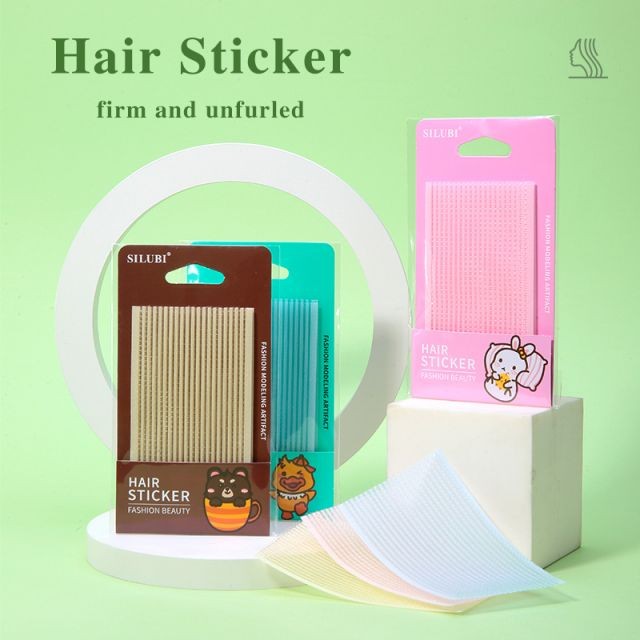 LMLTOP Colorful Fixed Hair Bangs Sticker Portable Hair Gripper Fashion Bangs Hair Clip Customizable S910