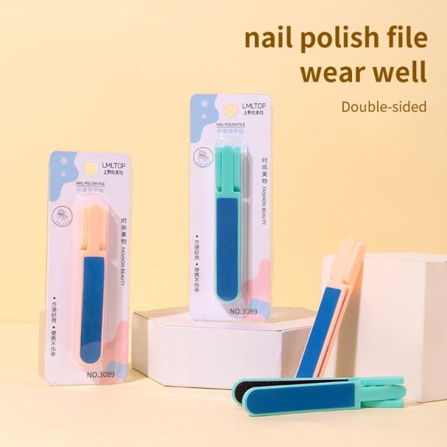 LMLTOP Lady Product Foldable Polished Nail File Polishing Block Polishing Strip Nail File Professional Nail Polishing Tool 3089