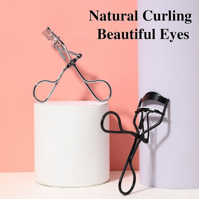 LMLTOP New Style Makeup Beauty Tools Silver Stainless Steel Eyelashes Extension Curler Mini Black White Eyelash Curler 3118