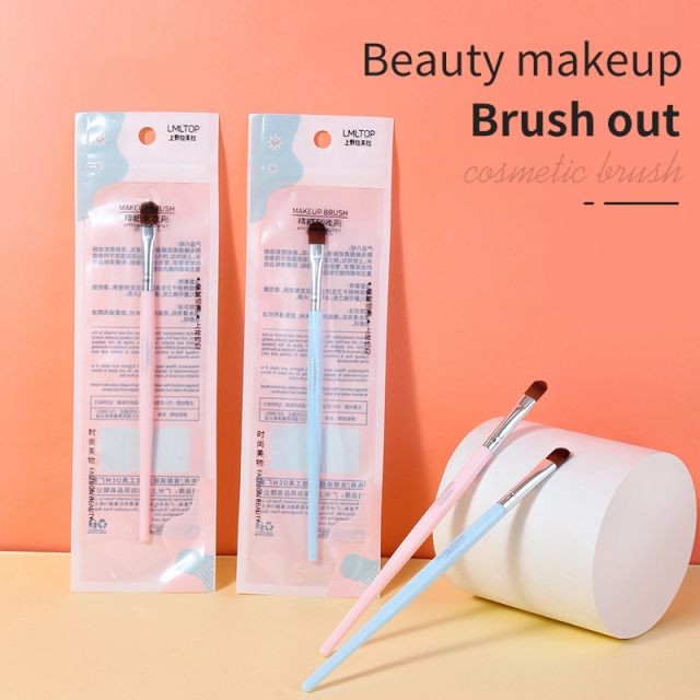 LMLTOP 1pcs Private Label Cosmetic Brush High Quality Eyeshadow Brushes Single Nylon Makeup Brush Makeup Manufacturers B0478