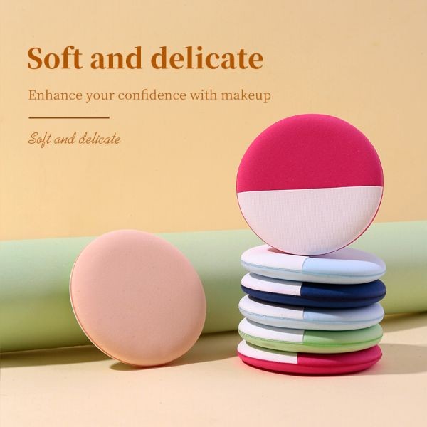 LMLTOP Wholesale Air Cushion Puff Colorful Mini Cosmetic Puff High Quality Cute Makeup Puff Non Latex Mini Makeup Blender A770