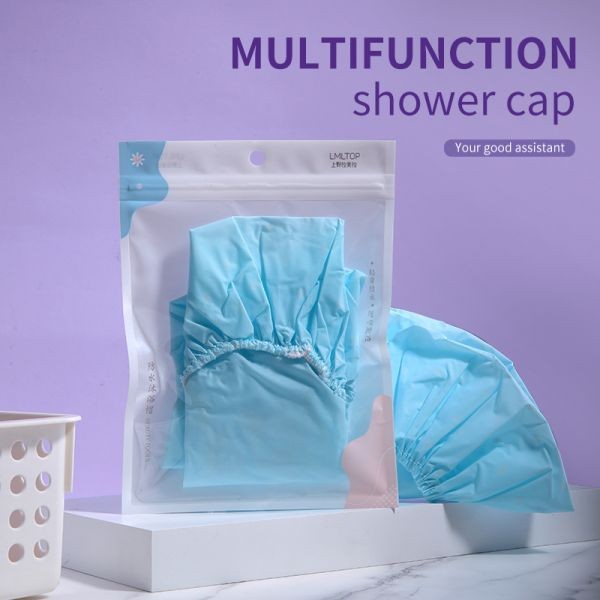 LMLTOP Low Price Wholesale Cap Shower Caps For Women Waterproof Large Shower Cap Customizable C0864