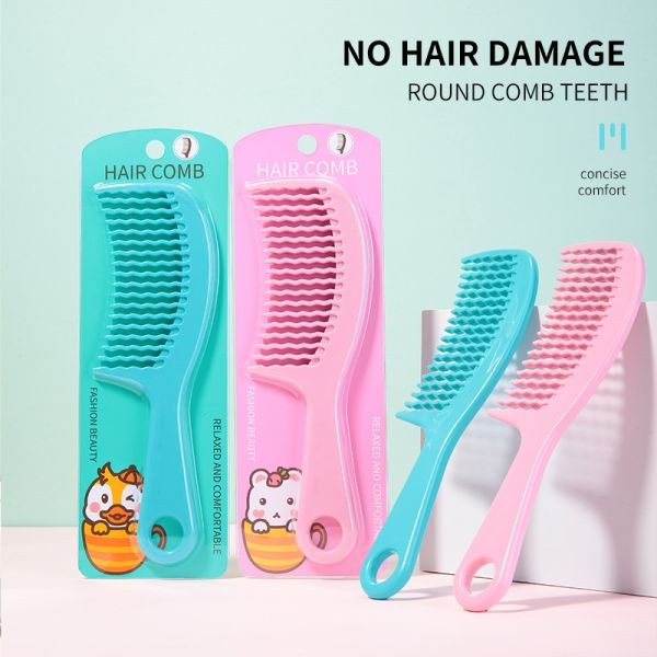 OEM Silubi Low Price Wholesale Hair Combs Large Size Massage Comb High Quality Plastic Comb Personal Label S423