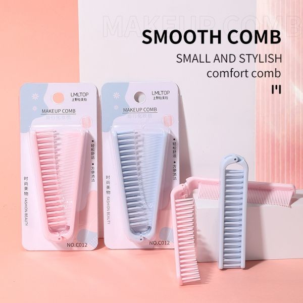 LMLTOP 1pcs Professional Hair Comb Portable CheaCheap Personalized Hair Comb Custom Foldable Hair Comb Factory Direct Sales C012