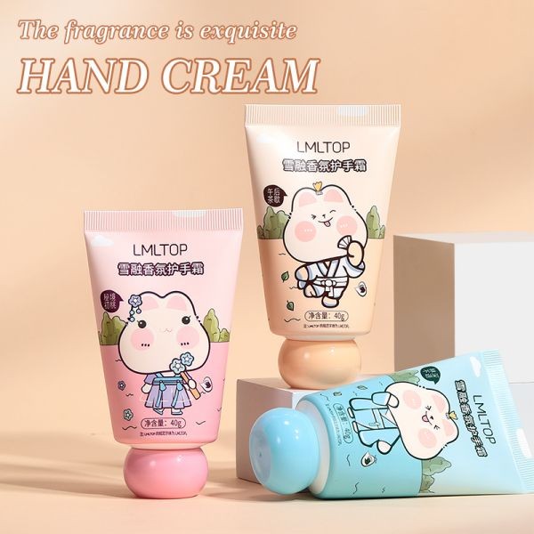 LMLTOP Display Fragrance Hand Cream Private Label Hand Cream Soothing Moisturizing Whitening Hand Cream & Lotion LM2047 56 63