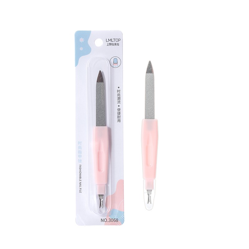 Lameila Wholesale nail file tool manicure set file dead skin remover fork nail file 3068