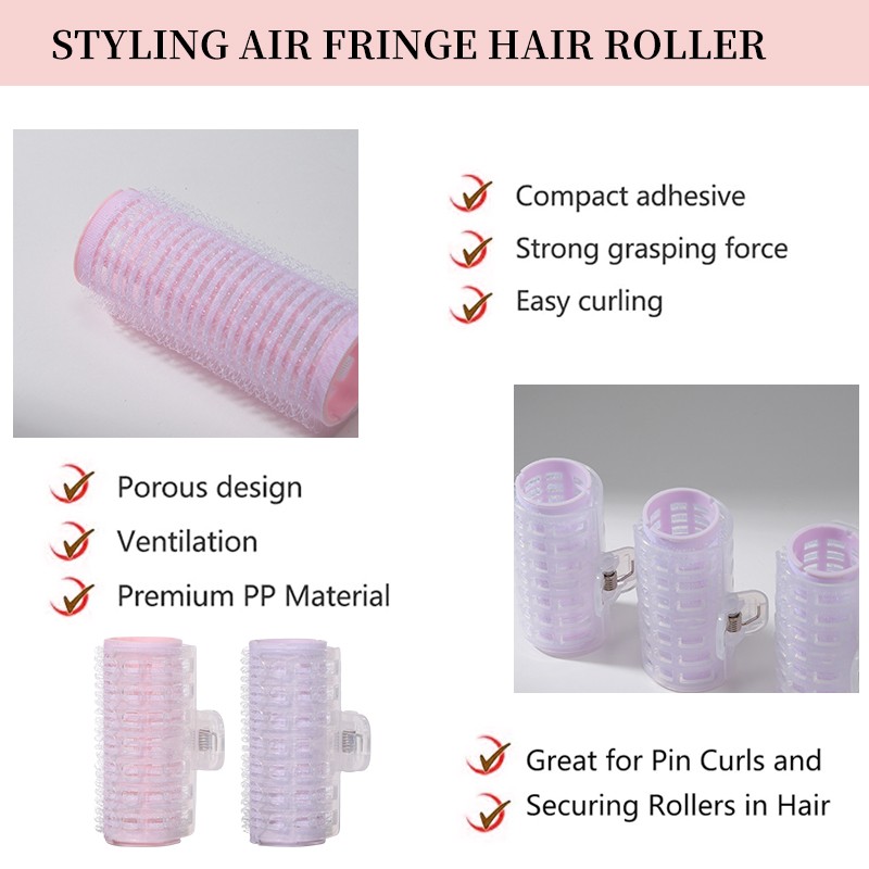 Double-Layer Pink Curling Hair LLT11 Clips Styling tools 3pcs/set Self-Grip Rollers Air Bangs Shaping Tubes For Elegant curly hair Double-Layer Pink Curling Hair LLT11 Clips Styling tools 3pcs/set Self-Grip Rollers Air Bangs Shaping Tubes For Elegant curly hair