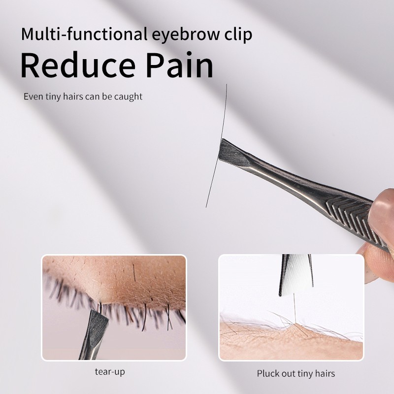 3 in 1 Eyebrow Trimmer Set JJF16 Tools High Precision Eyebrow Clip with Comb Travel White Beauty Eyebrow Scissor 3 in 1 Eyebrow Trimmer Set JJF16 Tools High Precision Eyebrow Clip with Comb Travel White Beauty Eyebrow Scissor