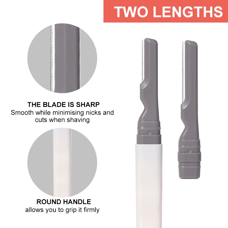 LMLTOP Micro-Distance Protective Net Eyebrow Trimmer JJF04 Large Knife Head Stainless Steel Easy Facial Hair Remover Razor Set LMLTOP Micro-Distance Protective Net Eyebrow Trimmer JJF04 Large Knife Head Stainless Steel Easy Facial Hair Remover Razor Set