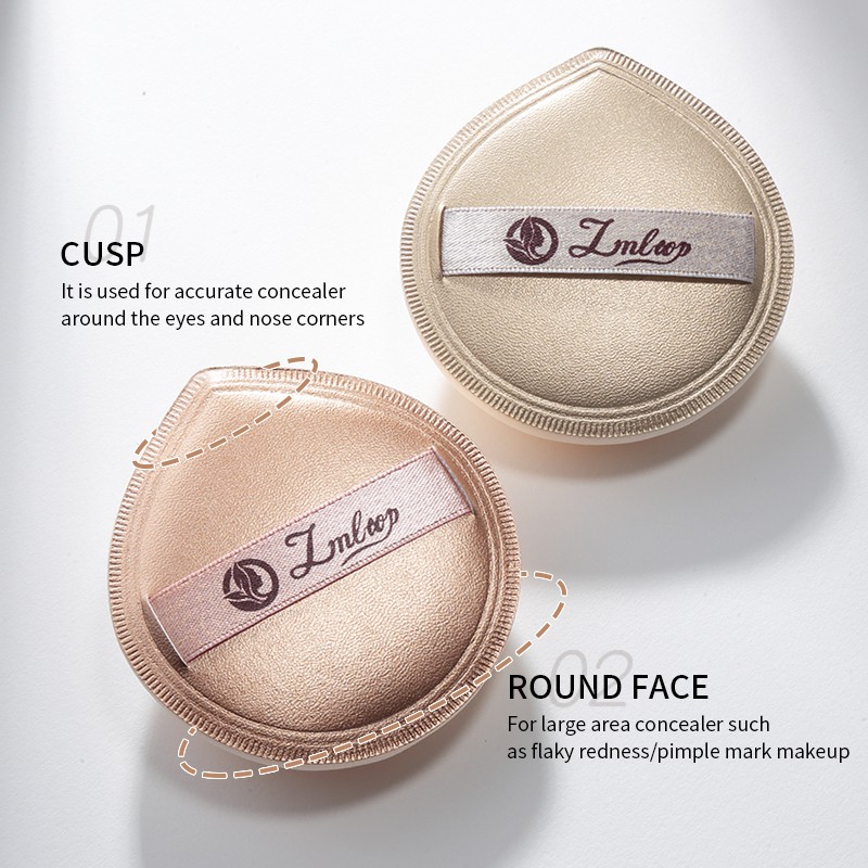 Custom New Premium Fine Texture Gold Makeup Sponge JJF25 Premium Cosmetic Water Drop Marshmallow Air Cushion Powder Puff Polyurethane Custom New Premium Fine Texture Gold Makeup Sponge JJF25 Premium Cosmetic Water Drop Marshmallow Air Cushion Powder Puff Polyurethane