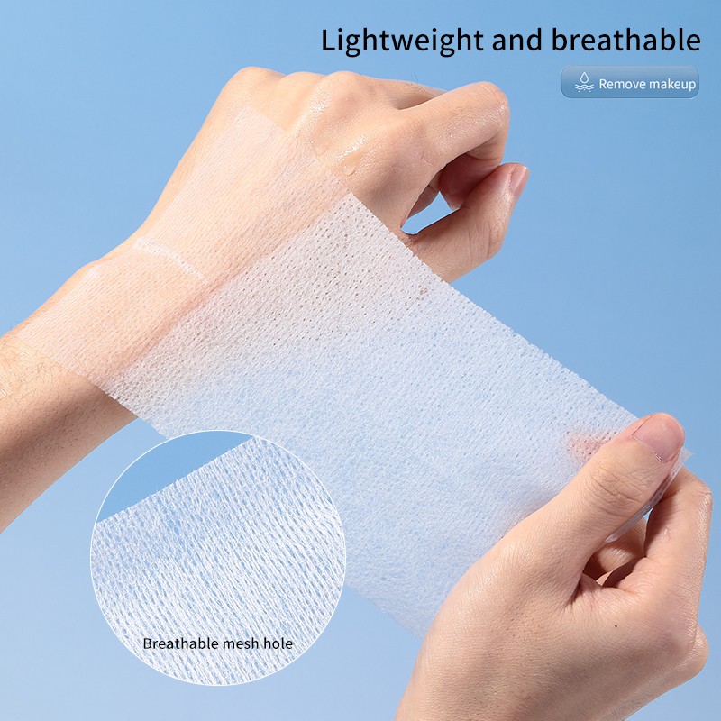 LMLTOP Organic Stretchable Wet Cotton Pads SY628/629 Ultra-Absorbent Net Textured Deep Cleaning Cosmetic Makeup Removal LMLTOP Organic Stretchable Wet Cotton Pads SY628/629 Ultra-Absorbent Net Textured Deep Cleaning Cosmetic Makeup Removal