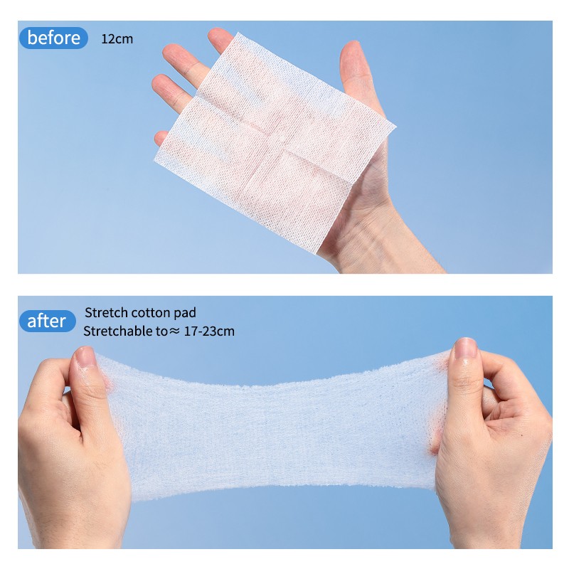 LMLTOP Organic Stretchable Wet Cotton Pads SY628/629 Ultra-Absorbent Net Textured Deep Cleaning Cosmetic Makeup Removal LMLTOP Organic Stretchable Wet Cotton Pads SY628/629 Ultra-Absorbent Net Textured Deep Cleaning Cosmetic Makeup Removal