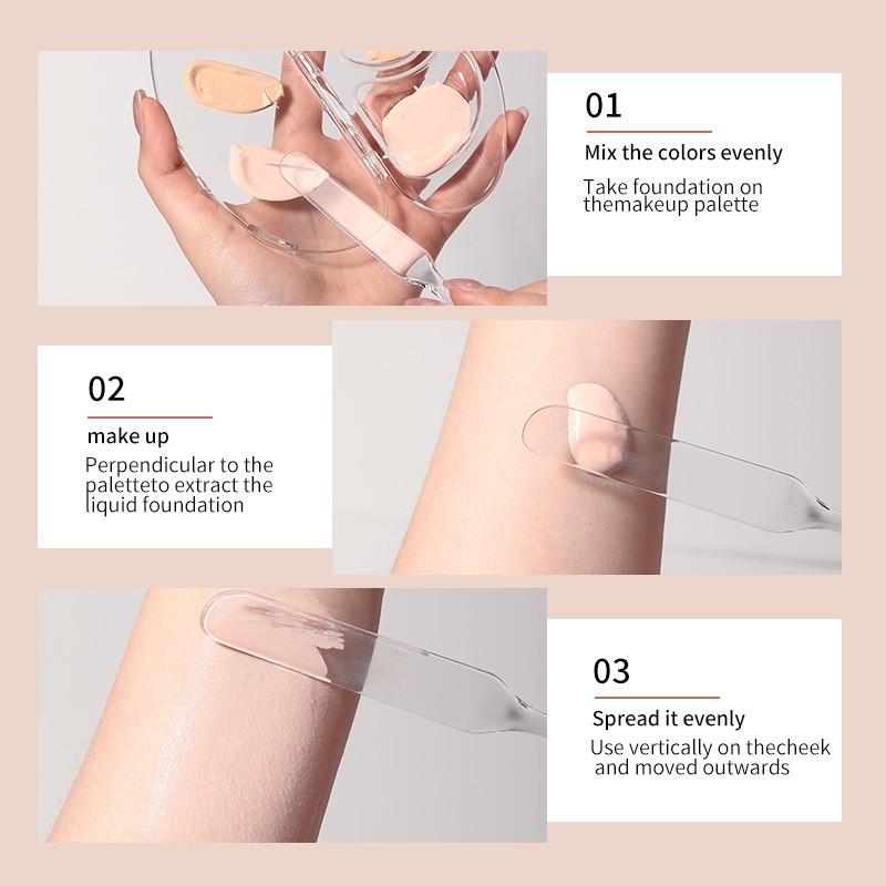 LMLTOP Professional Clear palette set JJF36 Makeup Fold the double-sided color palette with Foundation Eye Shadow mixing stick LMLTOP Professional Clear palette set JJF36 Makeup Fold the double-sided color palette with Foundation Eye Shadow mixing stick
