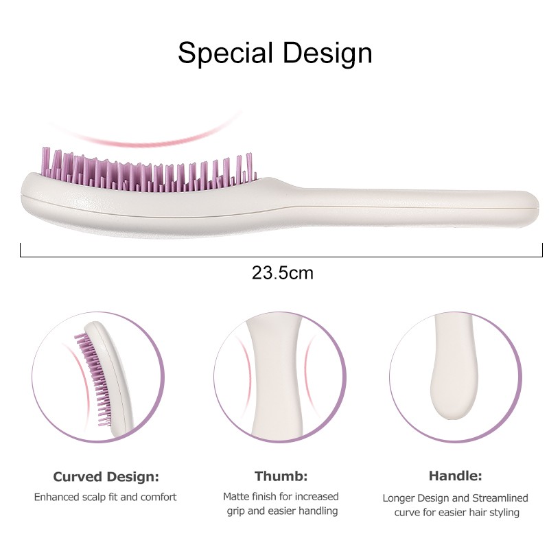 Custom Logo Fine Teeth Massage Comb C166 smooth Shampoo hair comb portable soft-toothed non-tangling Detangling Massage Scalp Brush Custom Logo Fine Teeth Massage Comb C166 smooth Shampoo hair comb portable soft-toothed non-tangling Detangling Massage Scalp Brush