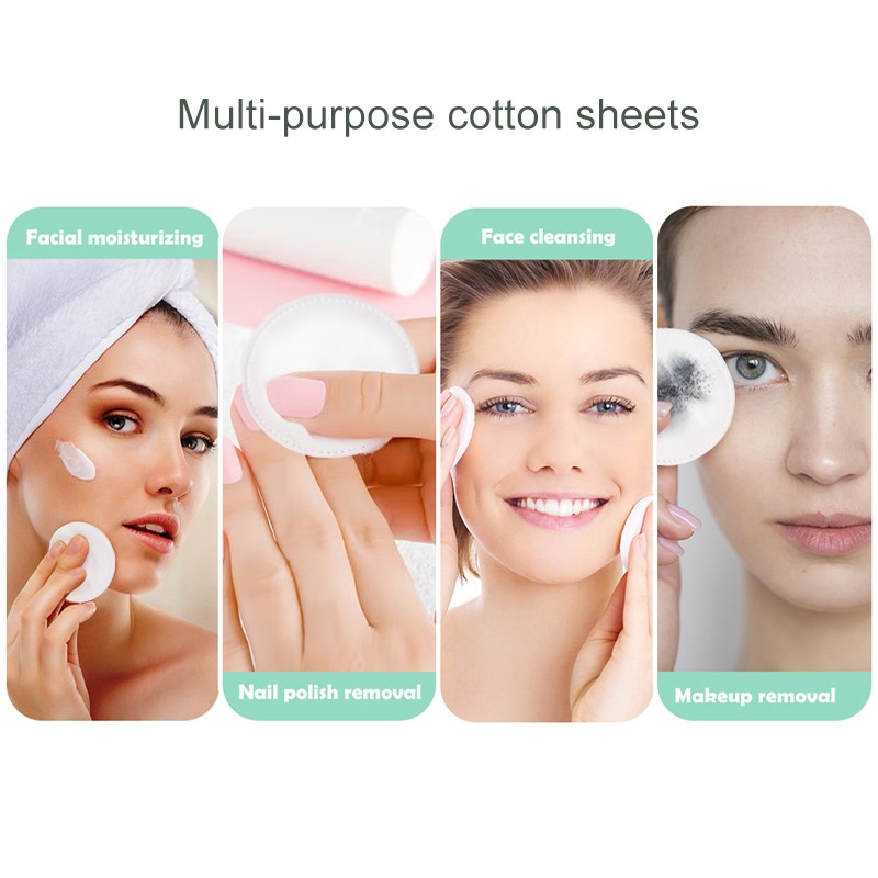 80PCS Custom Square Round Face Makeup Remover Pads SY587/595 Cosmetic Natural Cotton Facial Cleaning Cotton Pads For Skin Care 80PCS Custom Square Round Face Makeup Remover Pads SY587/595 Cosmetic Natural Cotton Facial Cleaning Cotton Pads For Skin Care