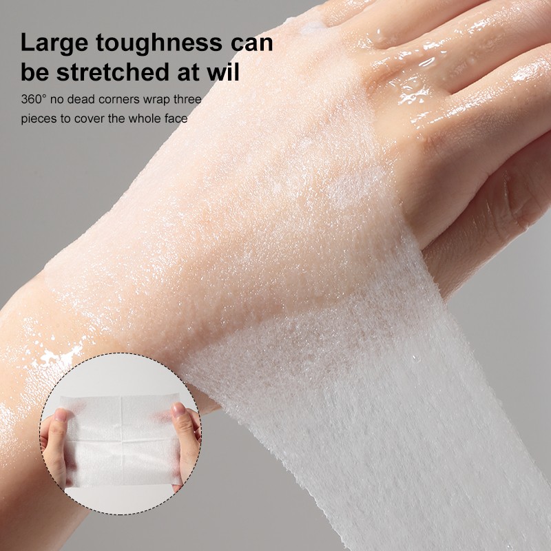 LMLTOP 222pcs Open-Hole Lyocell Wet Compress Cotton Pads Face Eye Nose Stretchable Pad SY625 for Facial Makeup Cleansing LMLTOP 222pcs Open-Hole Lyocell Wet Compress Cotton Pads Face Eye Nose Stretchable Pad SY625 for Facial Makeup Cleansing