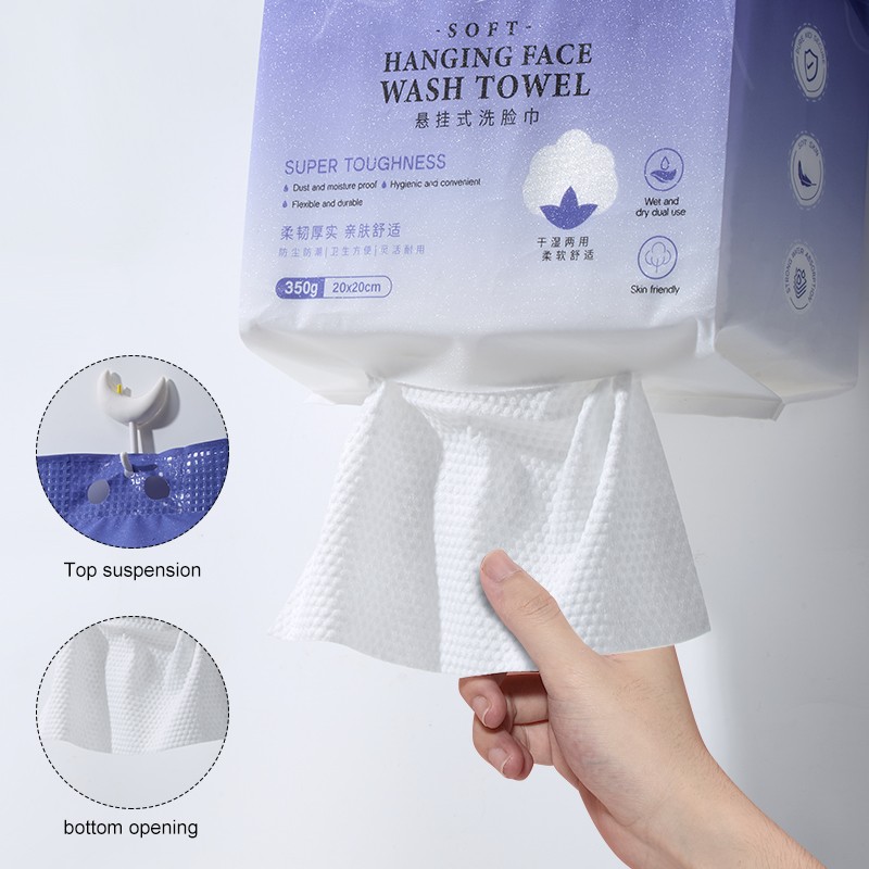 Premium Quality Disposable Cotton Face Towel SY478 Wall Mounted Pull-Out Soft Comfortable for Dry Wet Cleaning for Household Beauty Premium Quality Disposable Cotton Face Towel SY478 Wall Mounted Pull-Out Soft Comfortable for Dry Wet Cleaning for Household Beauty