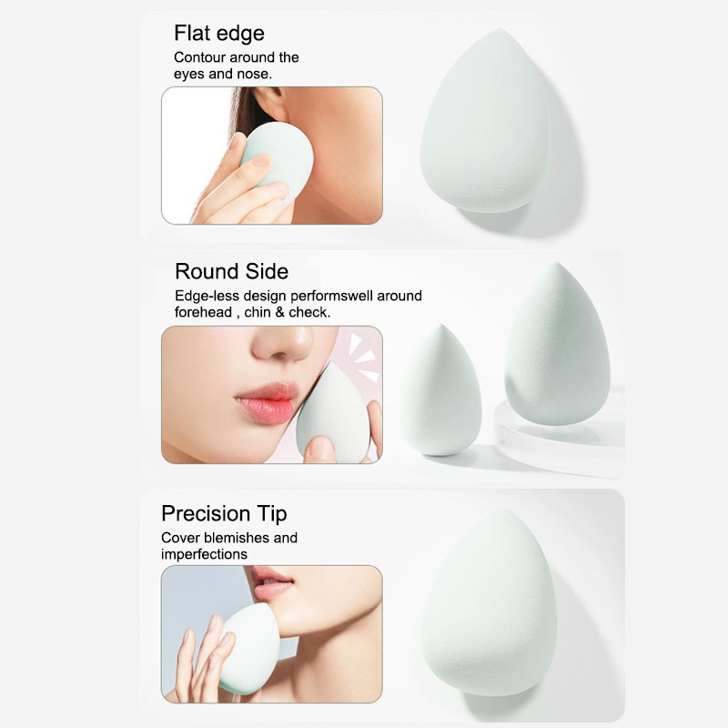LMLTOP VN Beauty Egg Makeup Puff Set Top-025 Water-Drop High elasticity Strong water absorption Gourd Drop Powder Puff LMLTOP VN Beauty Egg Makeup Puff Set Top-025 Water-Drop High elasticity Strong water absorption Gourd Drop Powder Puff